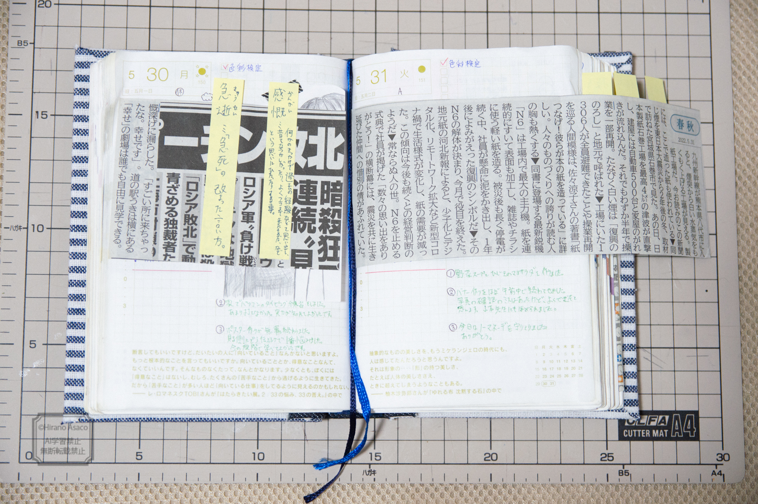 ほぼ日2022年ドイツ装中身